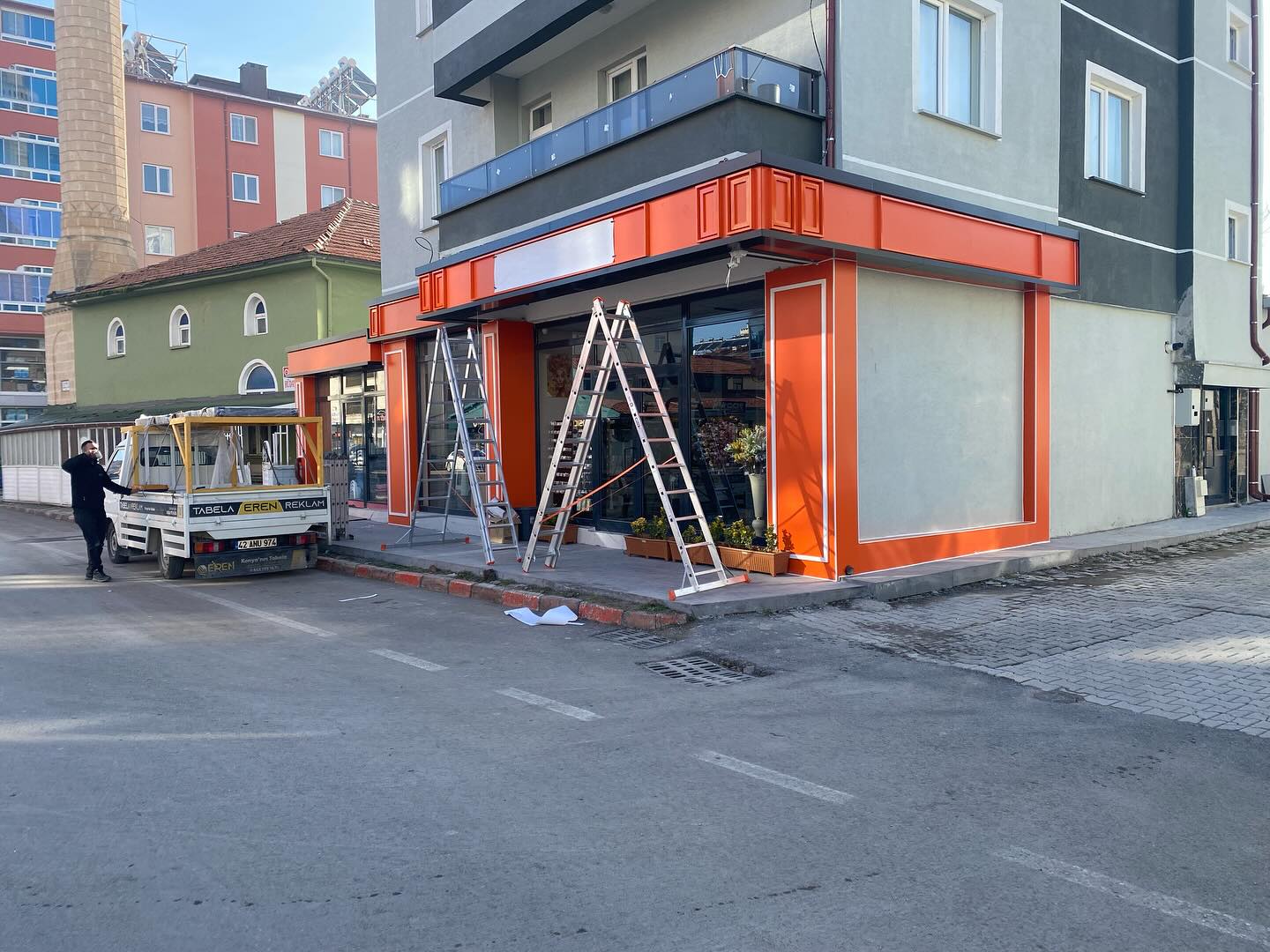 Dış cephe giydirme modelleri Eren Tabela Konya örnek çalışma 1