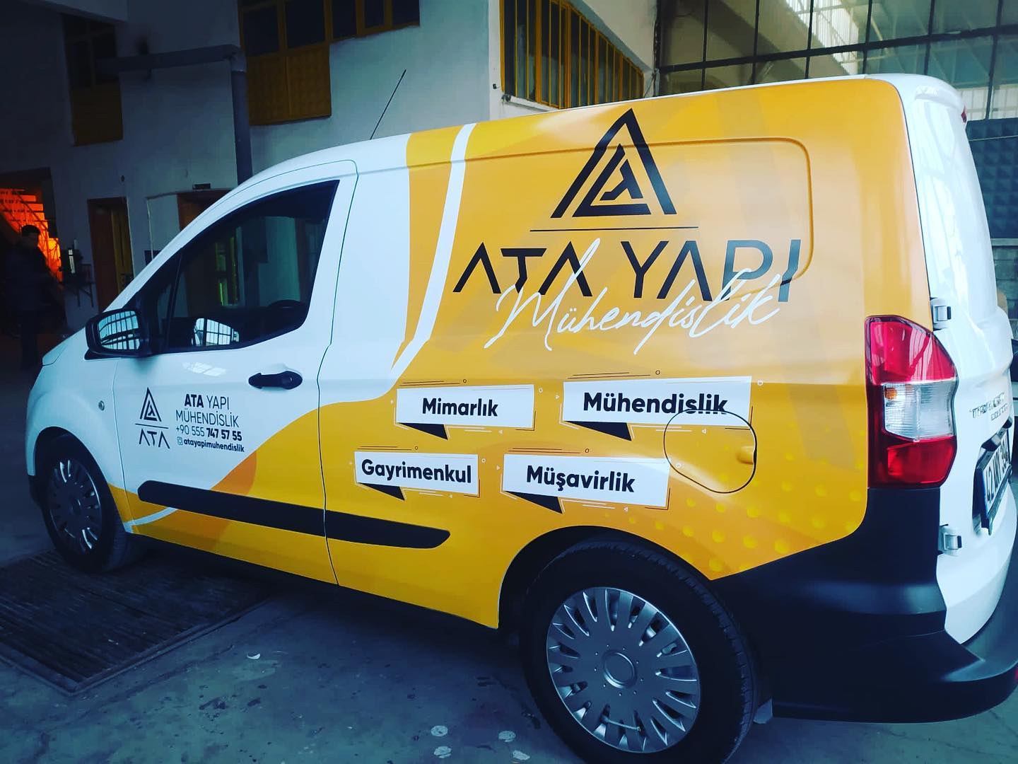 Araç Giydirme Örneği 3 - Eren Tabela Firma aracı giydirme tasarımı Eren Tabela Reklam Konya